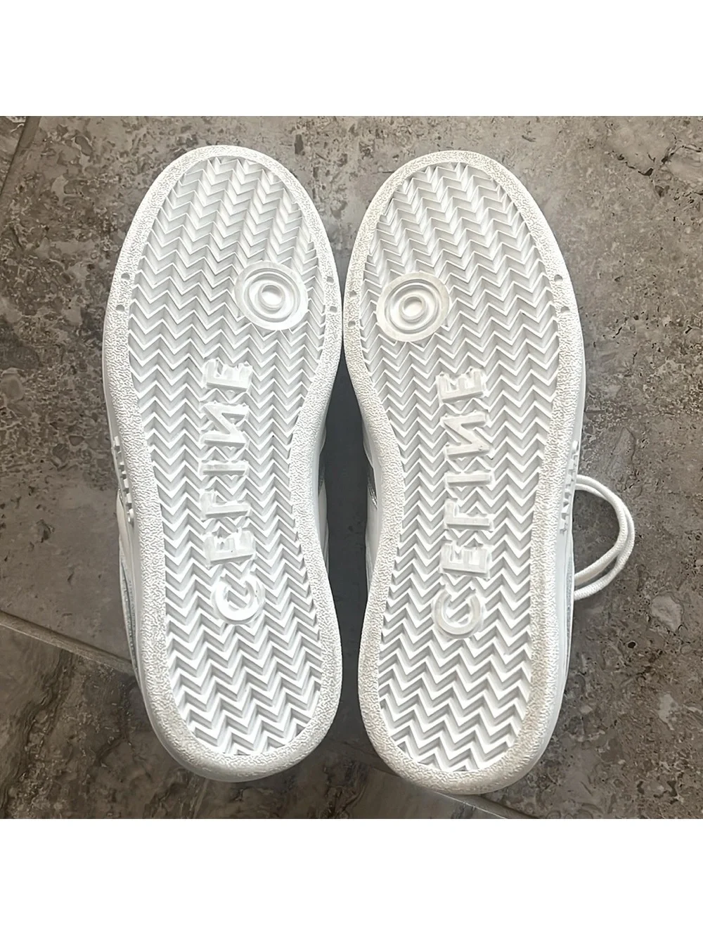 Celine Low Wave Lace-Up Sneaker, Optic White/Silver Size 41 in Box +DustBag $750